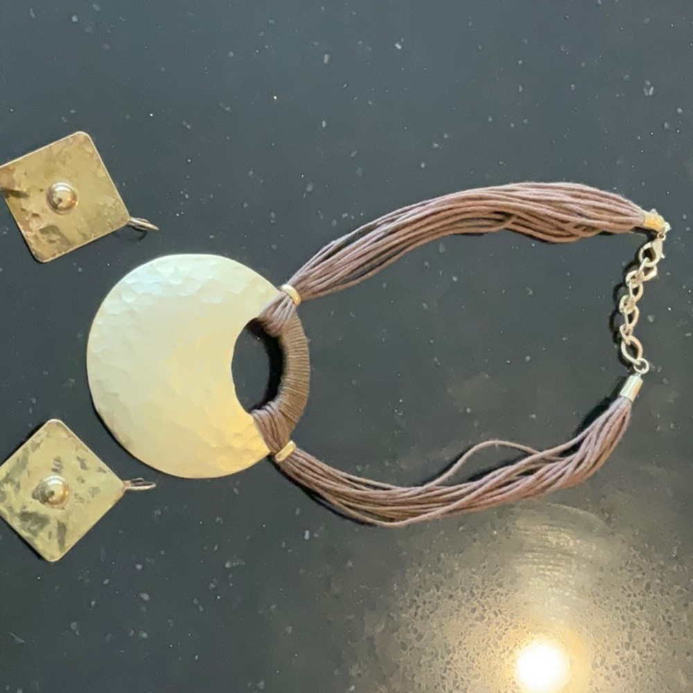 necklace and ear ring set